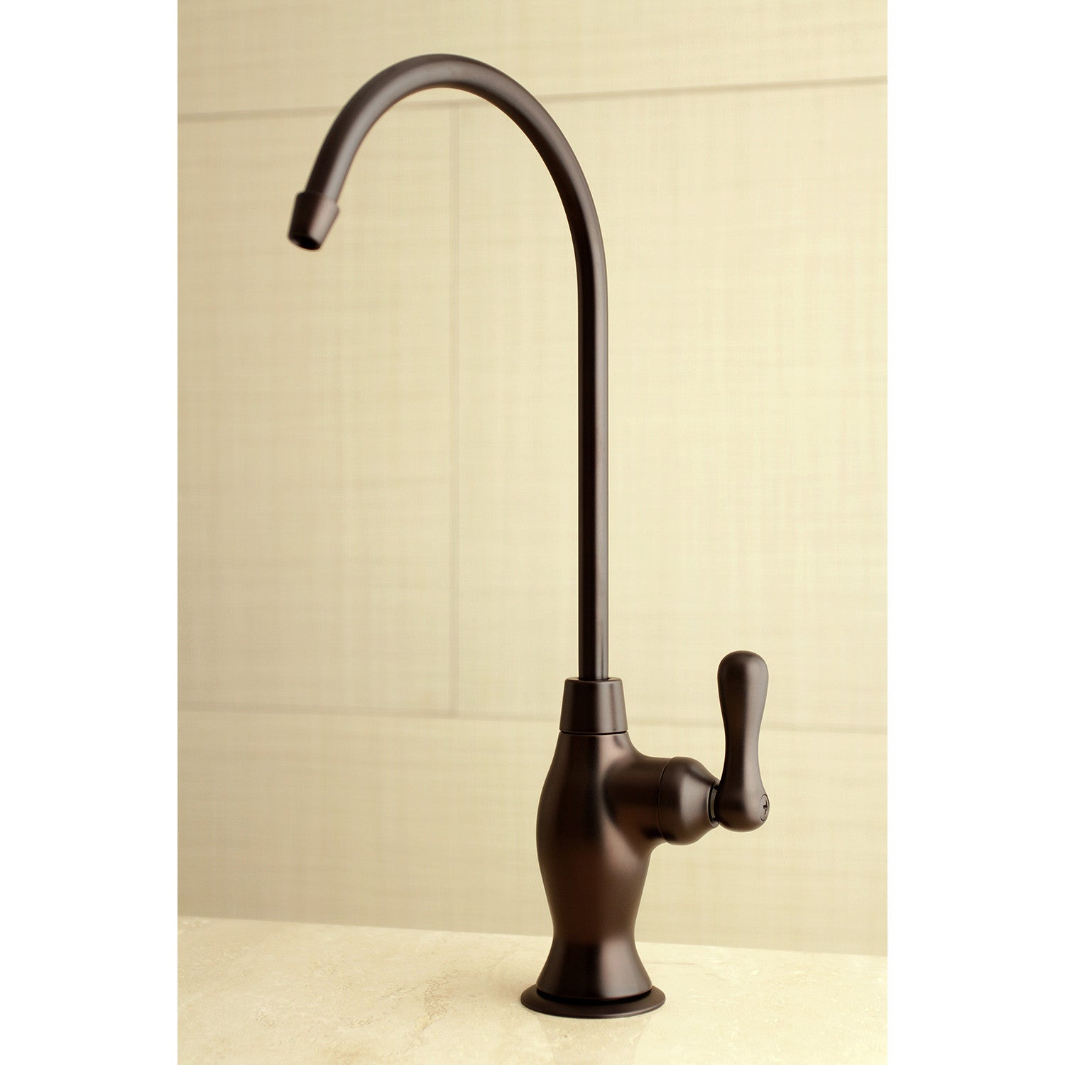 Kingston Heirloom KSAG3195AL - Restoration Single-Handle 1-Hole Deck Mount Water Filtration Faucet, Oil Rubbed Bronze — thumbnail 2